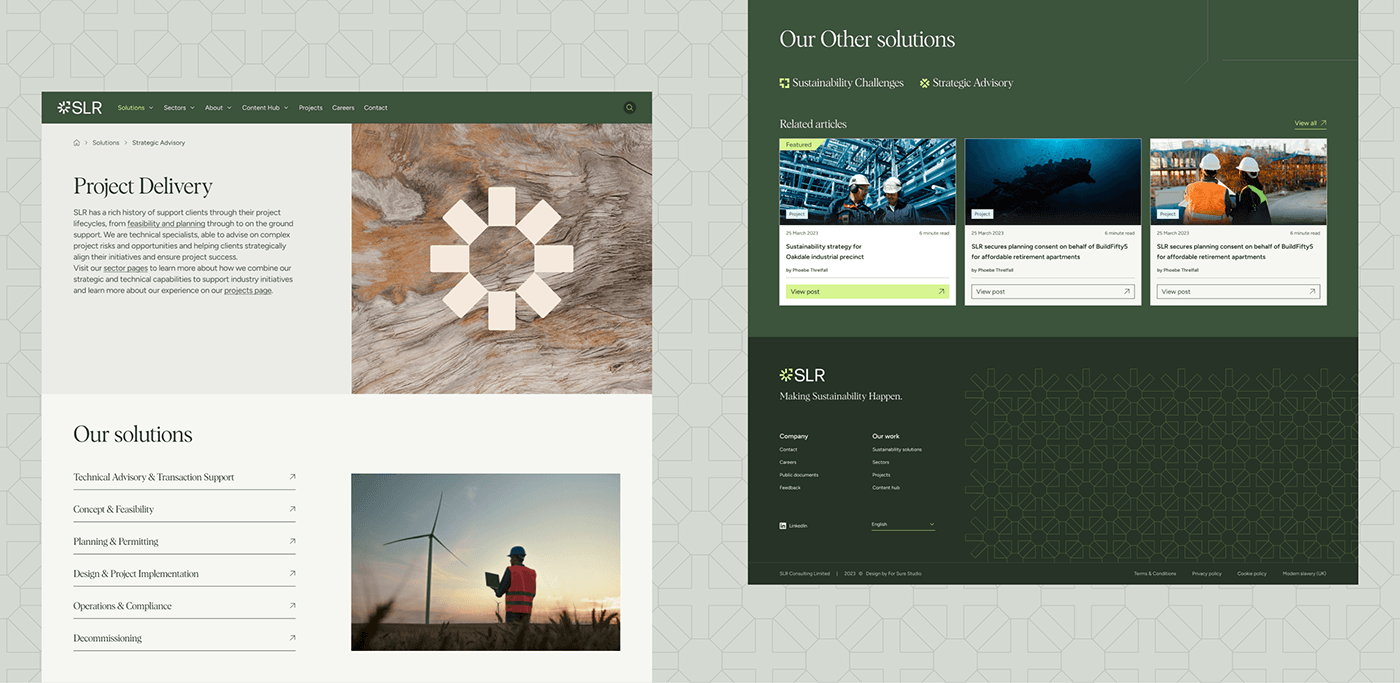 Website Sustainability brand identity branding  digital design UI/UX Web Design  development motion infographics