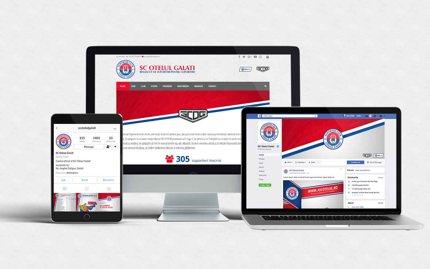 soccer club branding  Webdesign crest logo romania Kit Design Sports apparel football