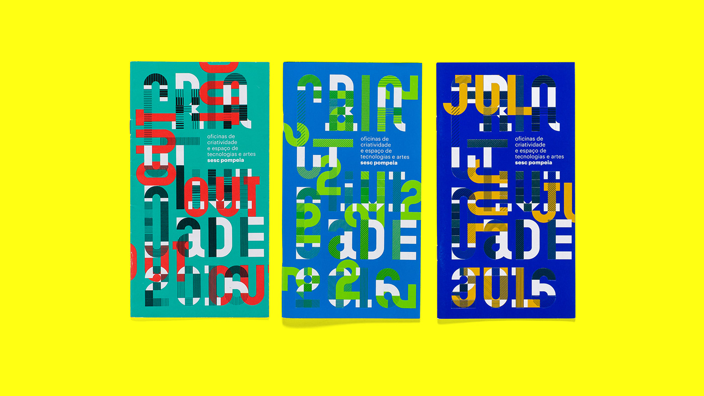 folder programme modular typography typography   cover design