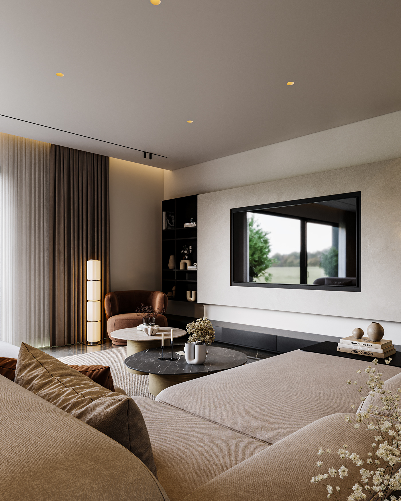 interior design  visualization architecture Render 3D modern 3ds max corona archviz CGI