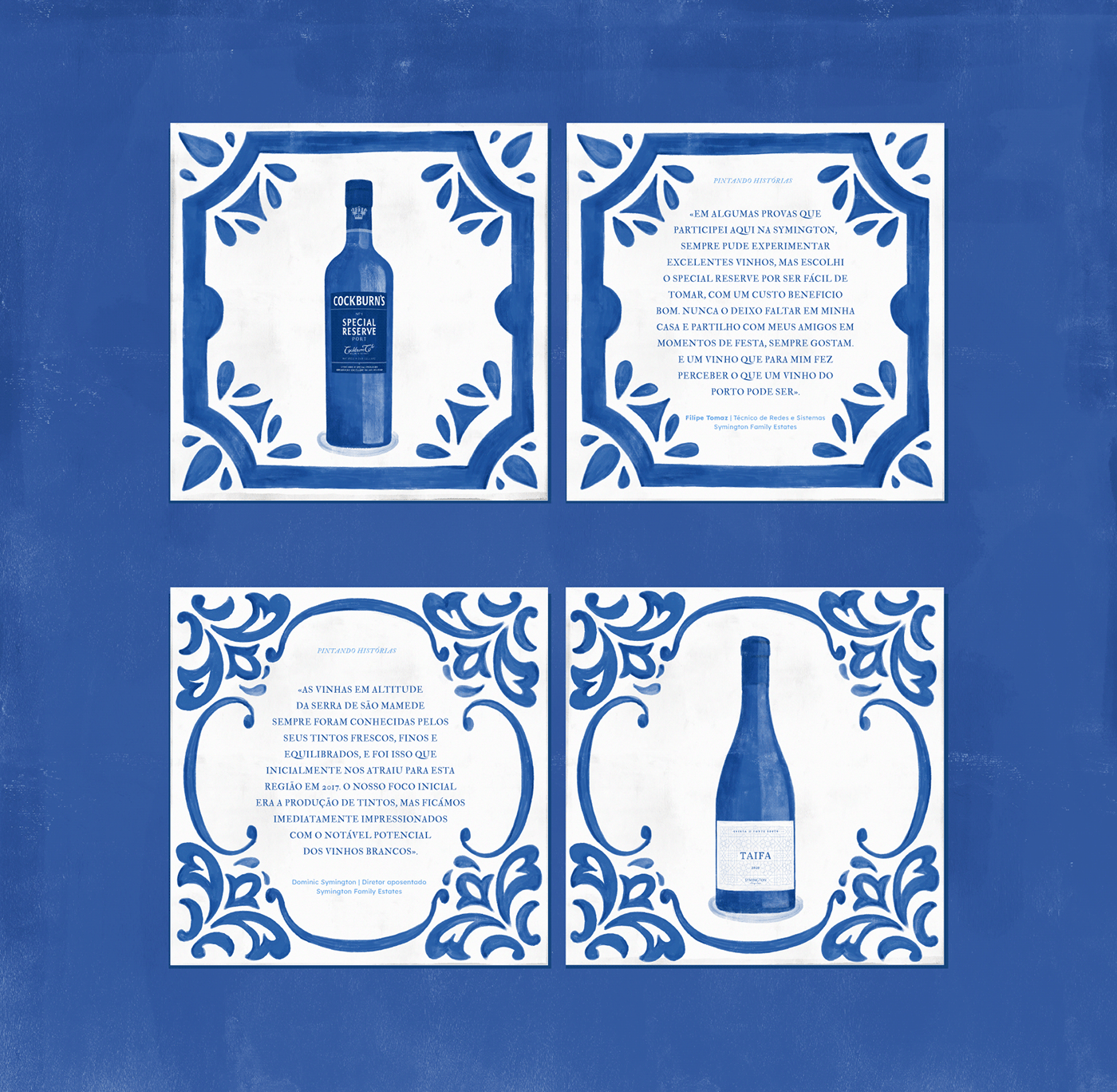 drink wine tiles azulejo Portugal blue bottle ILLUSTRATION  Digital Art  Drawing 
