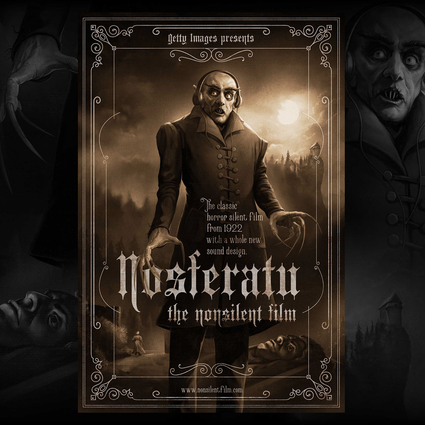 nosferatu Getty Images Silent Film almapbbdo Black Madre