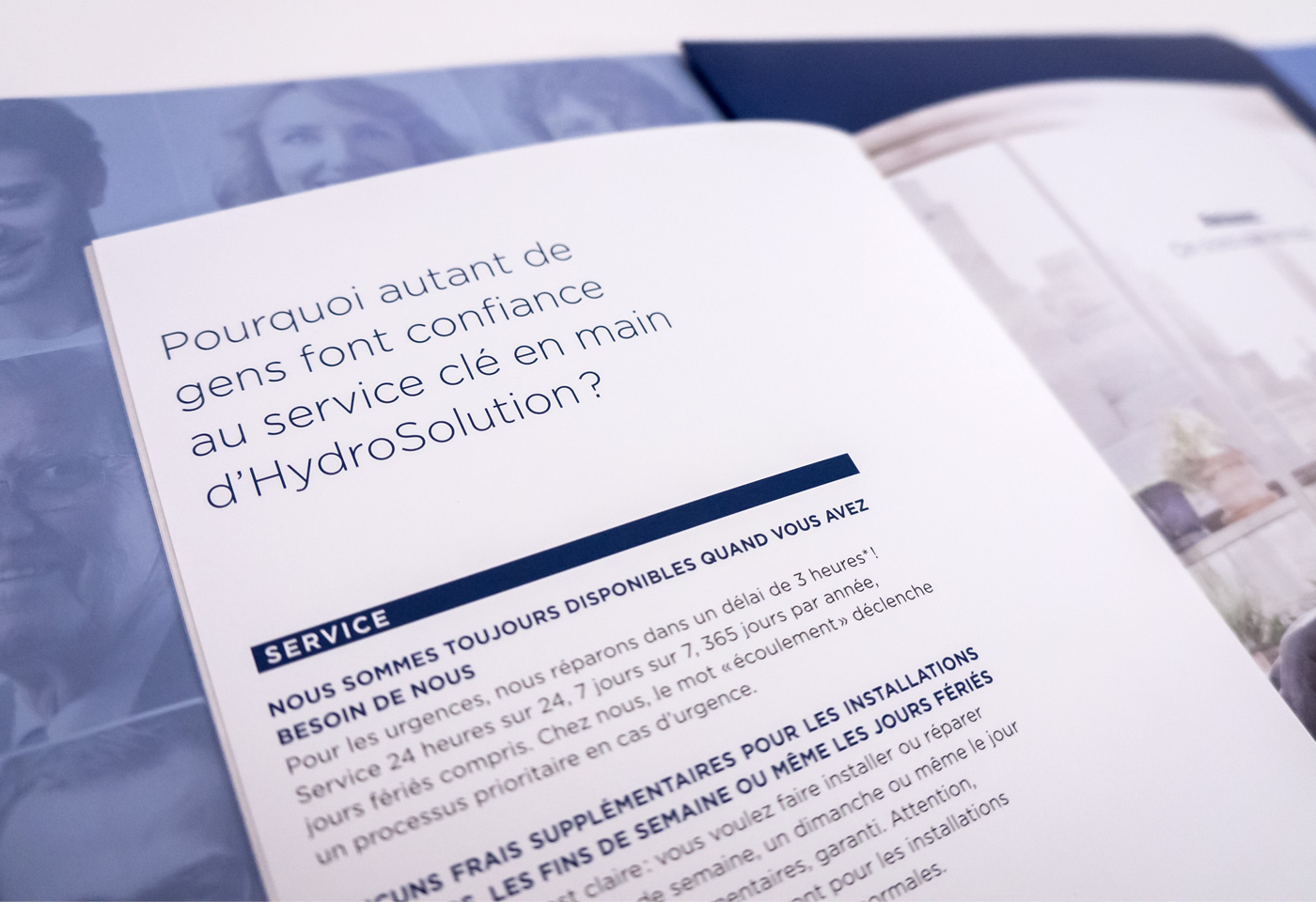 Hydro Solution brochure print