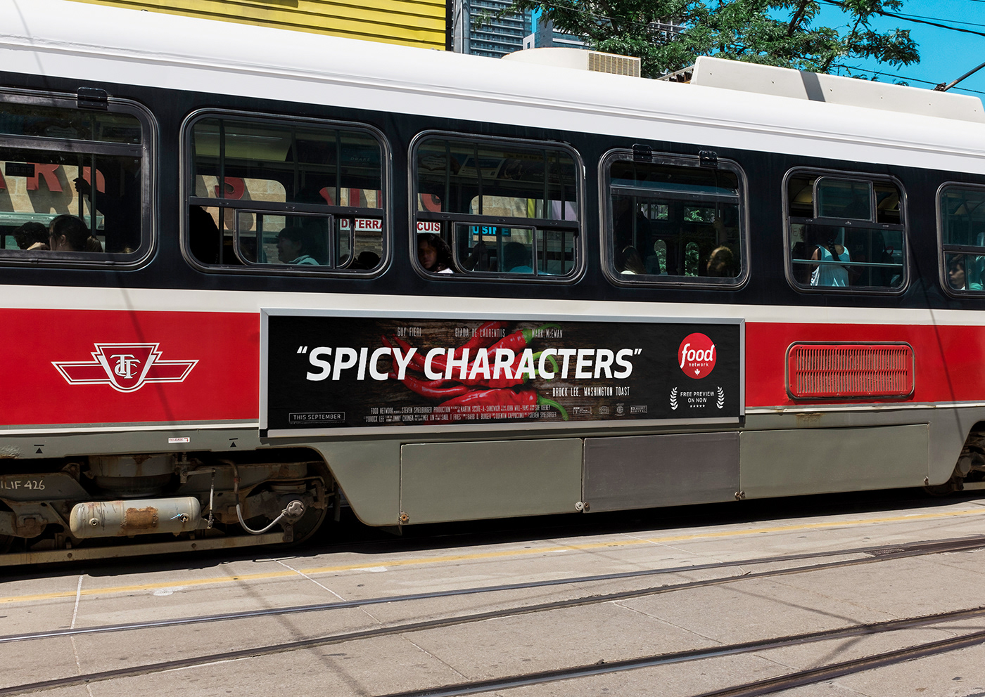 Food  campaign ad movie poster Twist spicy Toronto Canada Fun