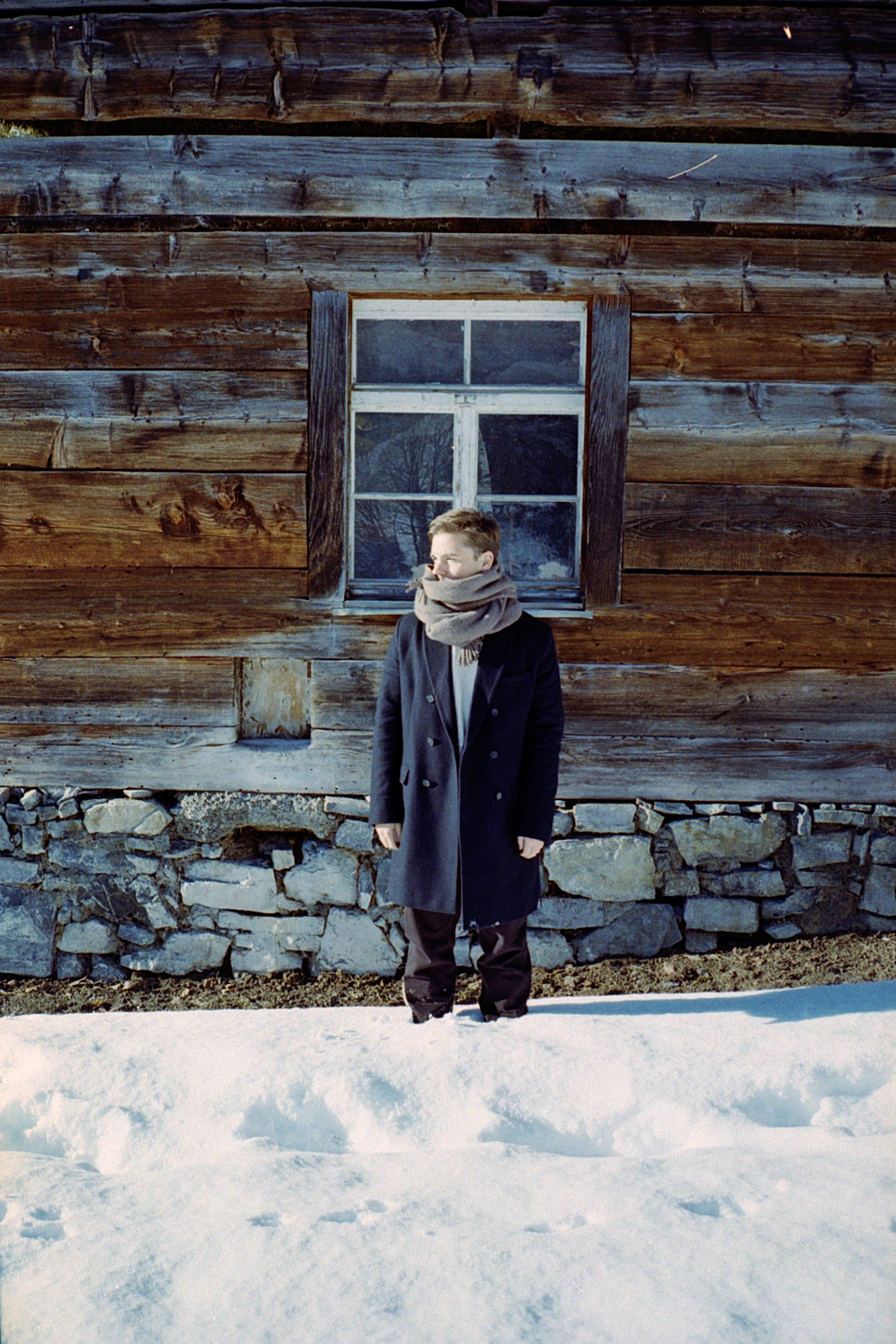 35mm Film   analog photography kodak cabin winter hotel RoadTrip contax