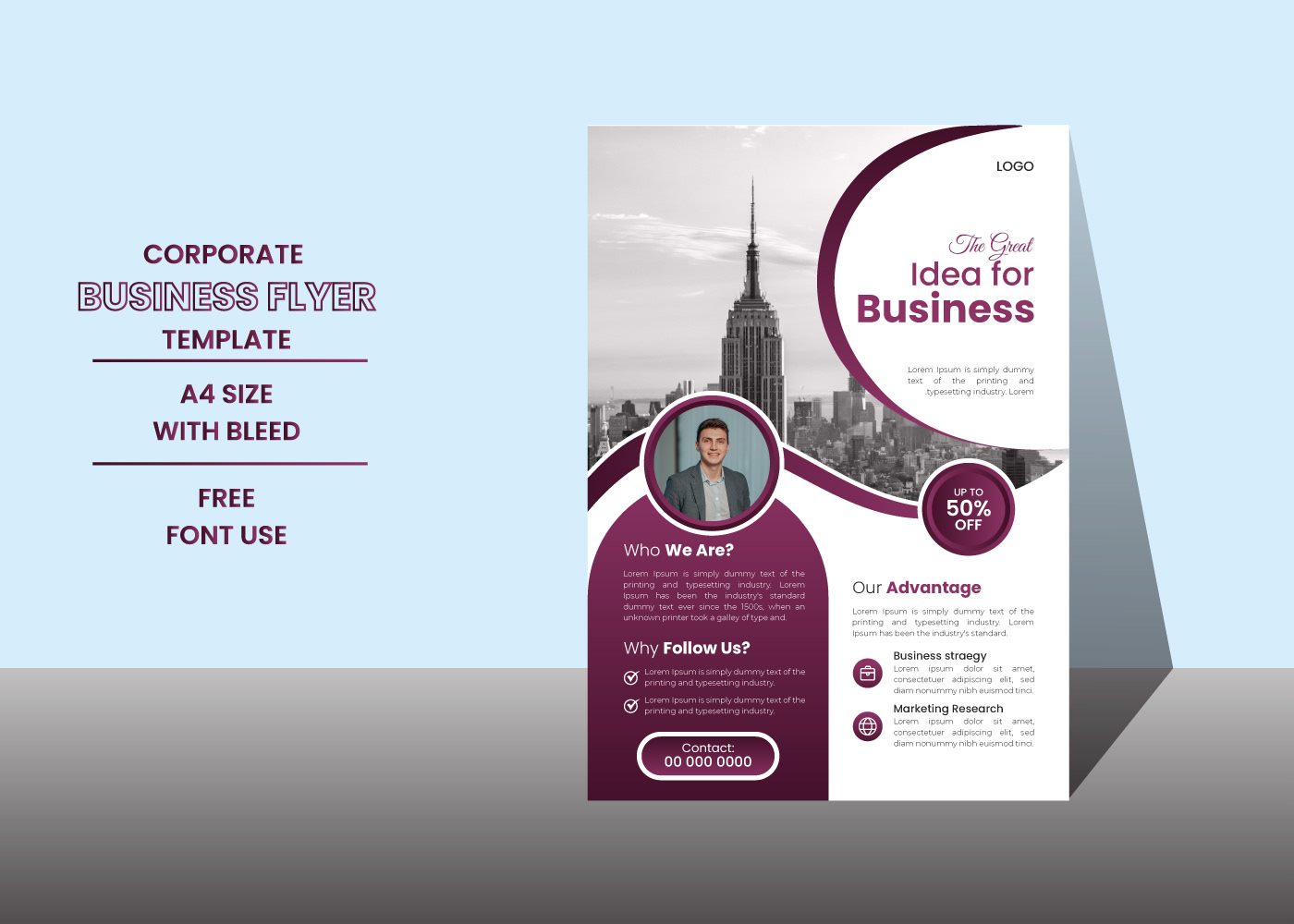 flyer brochure Flyer Design flyers flyer template BusinessFlyer corporateflyer leaflet leaflet design
