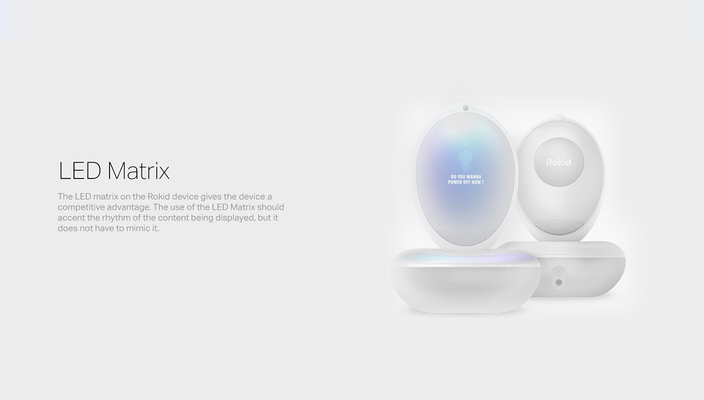 ai design product UI ux circle glow interaction motion ASSISTANT