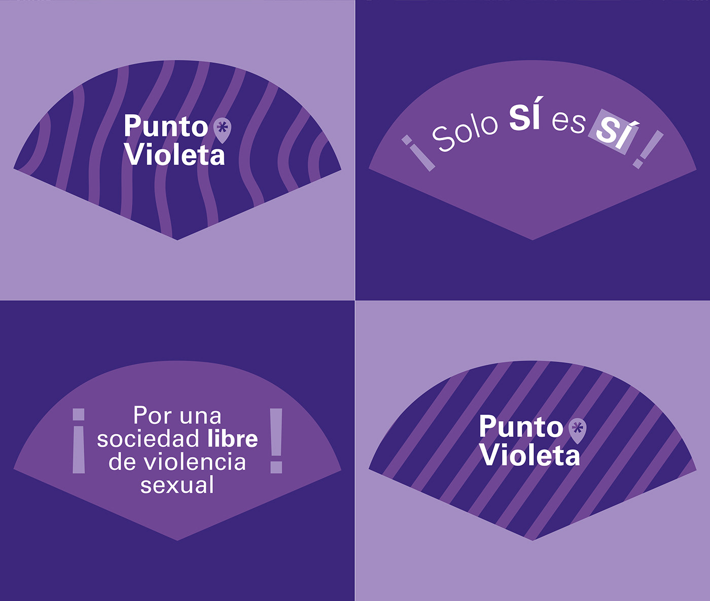 Gender equality Campaña españa Stand Event design visual identity marketing   Brand Design violencia de genero