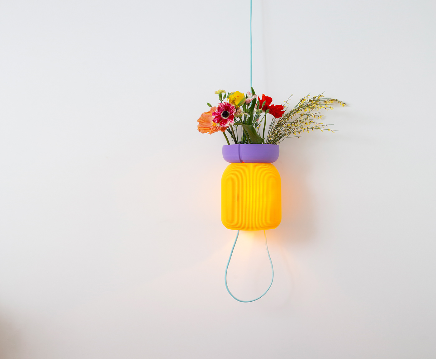 3D design industrial design  interior design  Lamp plants 3dprint lifestyle design Sustainability