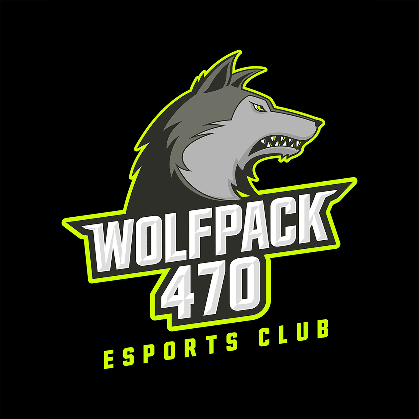 logo esports wolf design bird Stuff