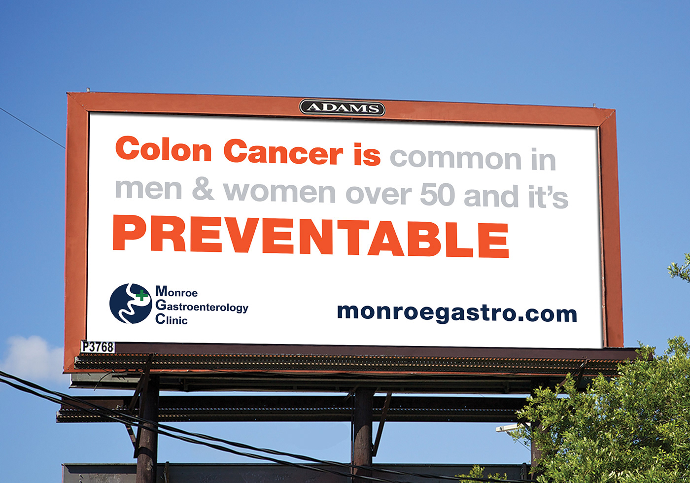 Gastroenterology medical Outdoor out of home billboard awarness