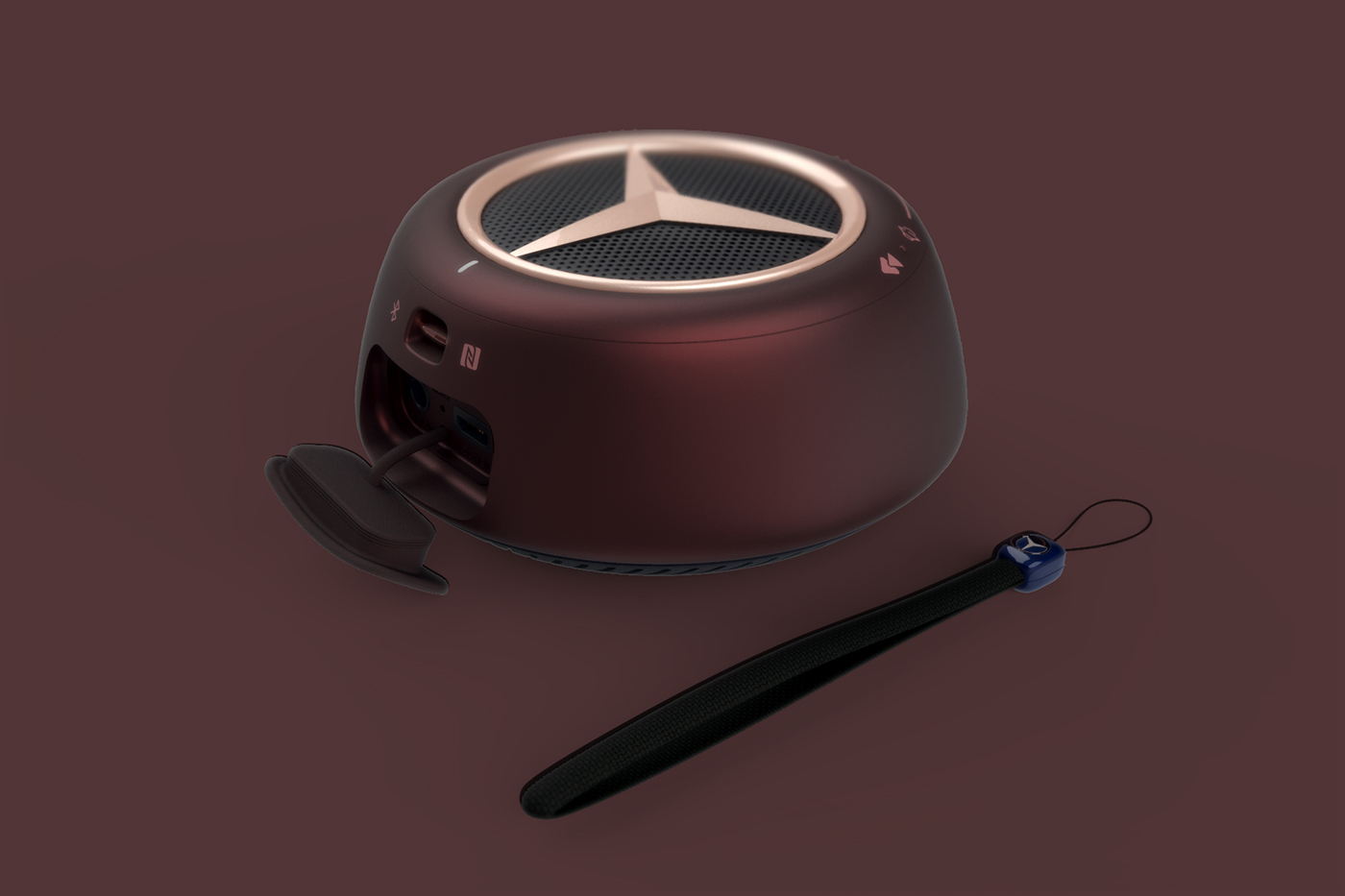 bluetooth speaker AMG Mercedes Benz ANSHUMAN KUMAR NID sound system music wireless speaker speaker