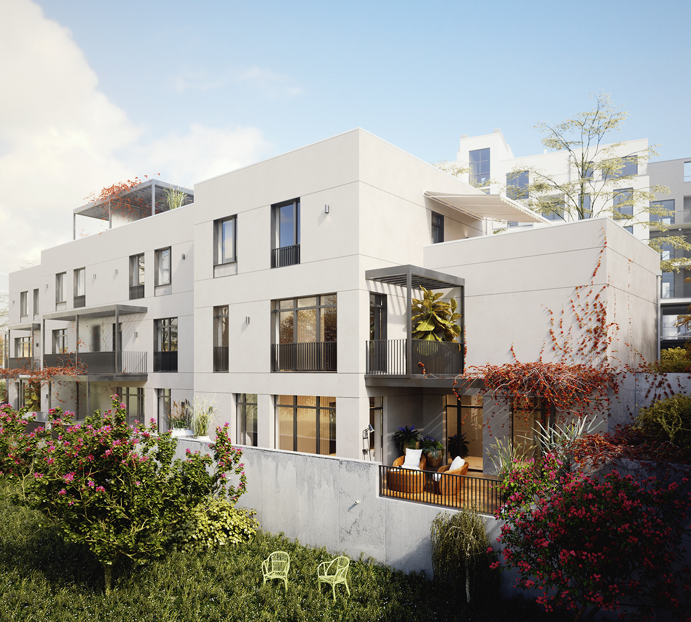 residential Urban housing apartment Flexibility Low Rise