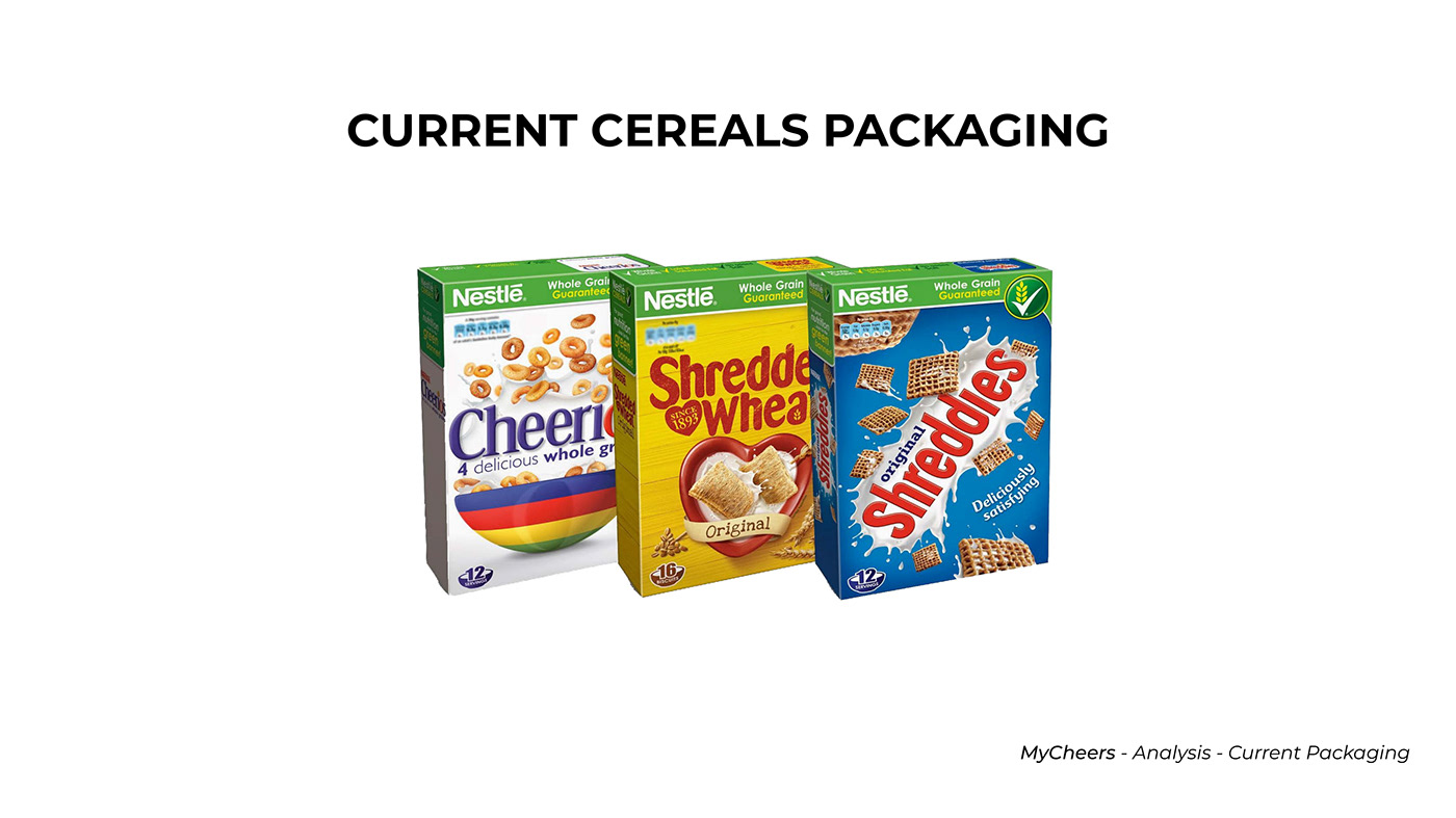 Packaging brand Cereals Pack design branding  product package Food  snack