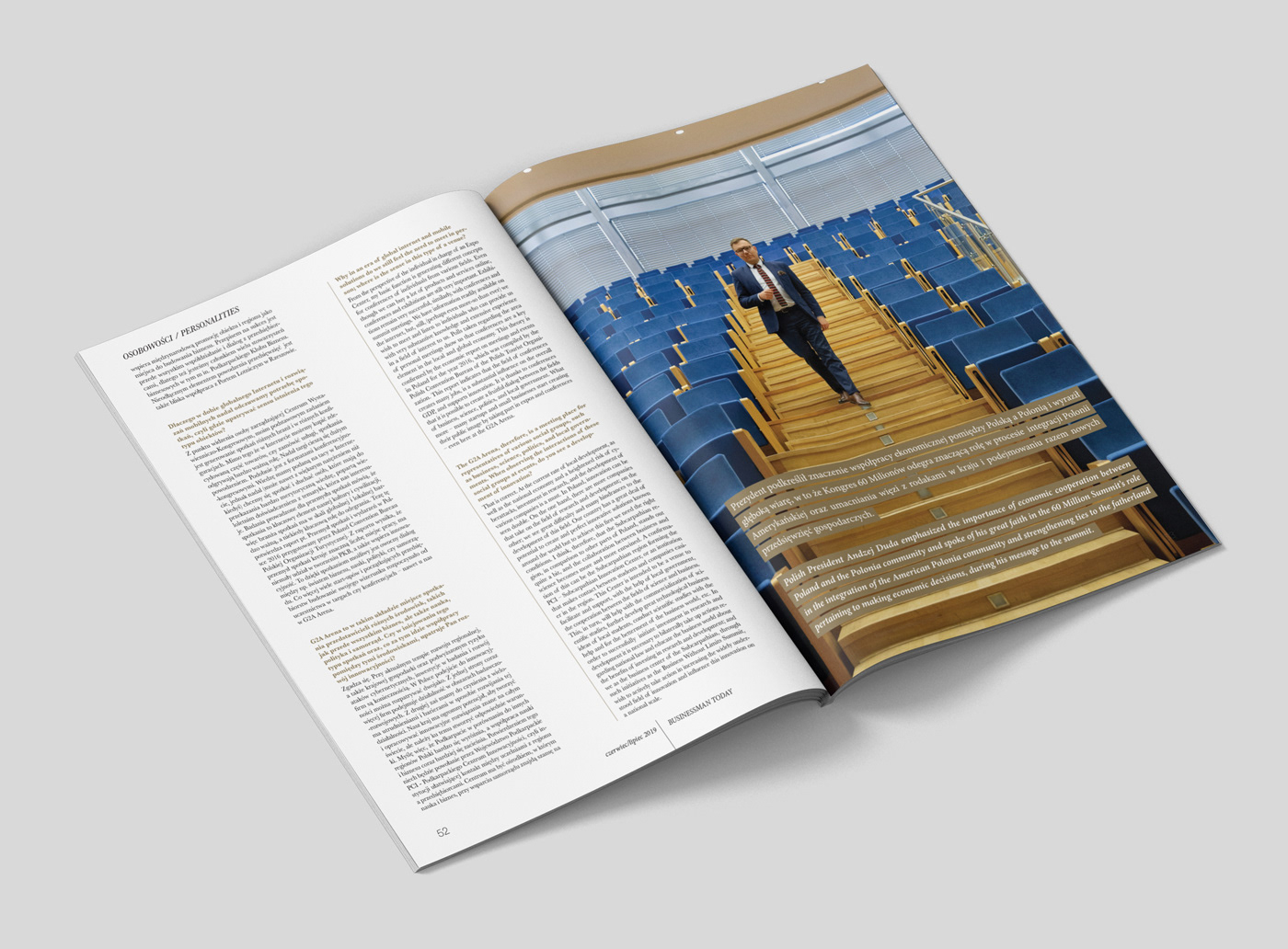 editorial design magazine InDesign print business grid