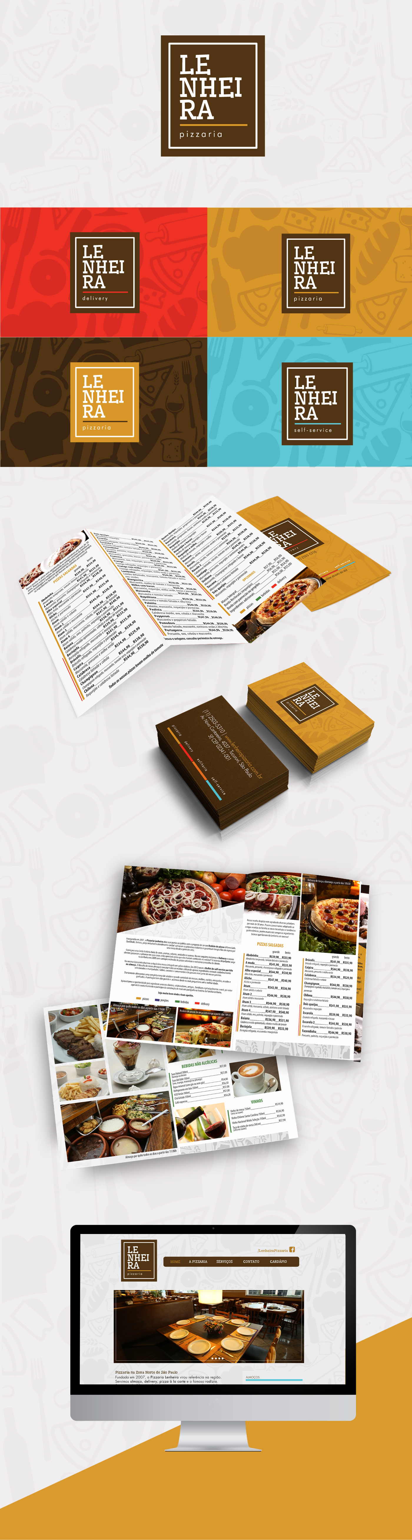 Food  Pizza art direction  design colors restaurant logo graphic design  delivery lunch