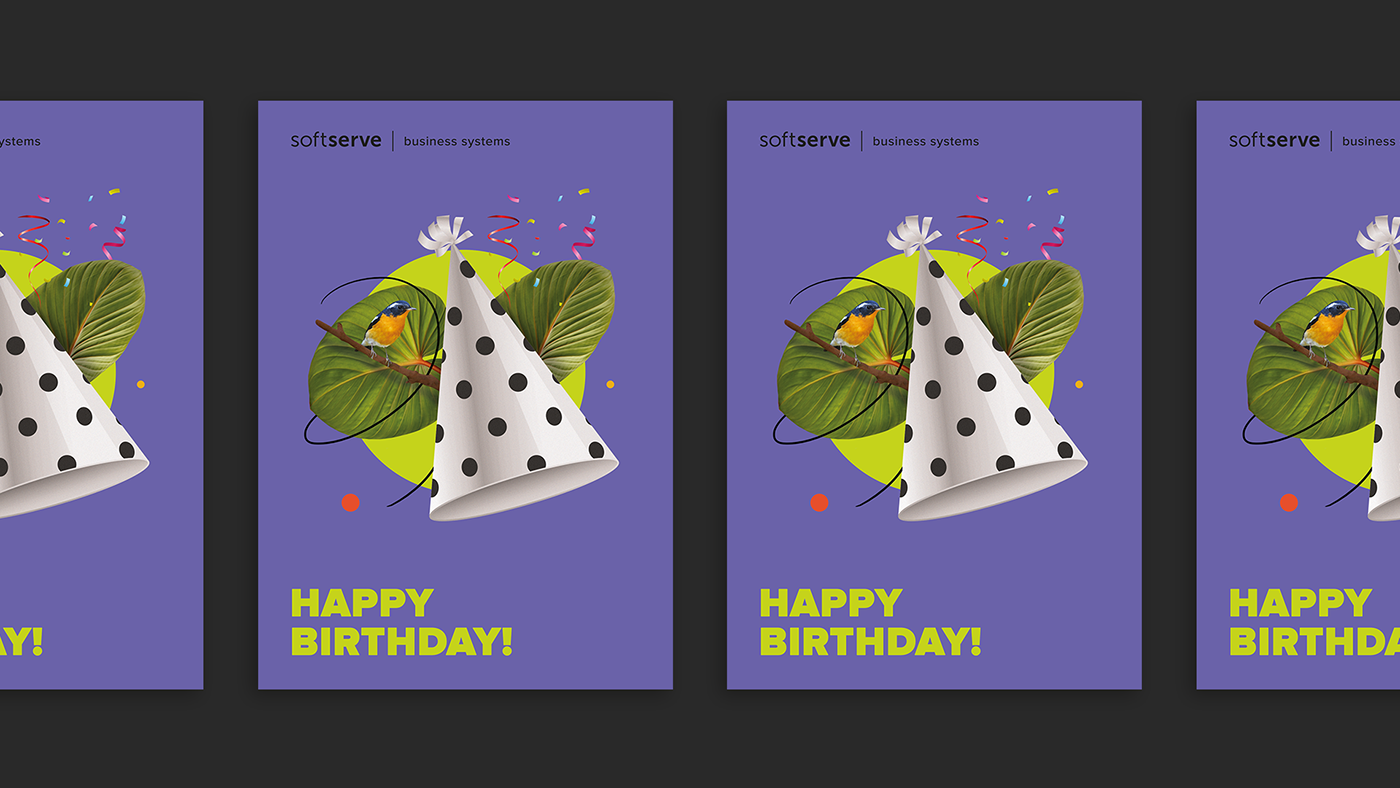 Birthday birthday card card cards Corporate Design design greeting card Packaging print design 