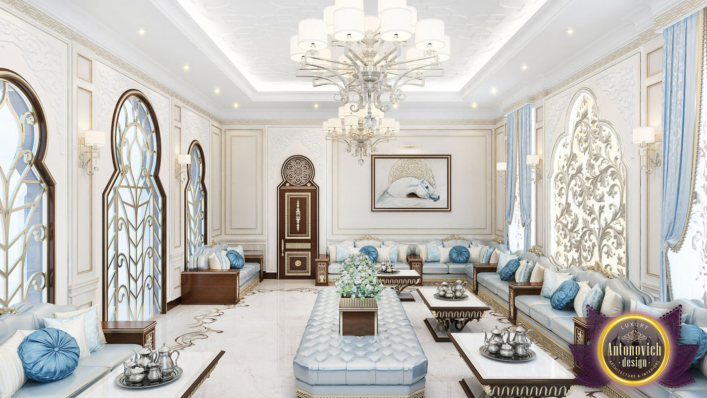 living room design ideas in arabic style on behance