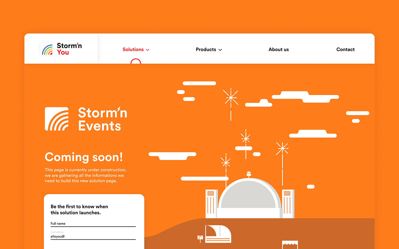 app storm branding  flat vector Vector Illustration brand architecture mobile Web Design  ui design