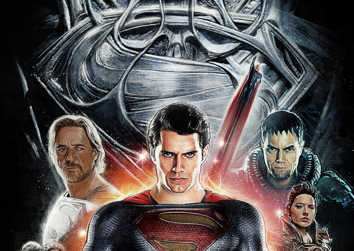 Man of Steel Movie Poster on Behance