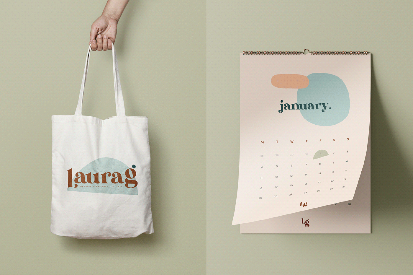 Tote bag & Calendar