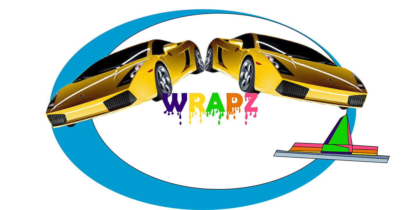 AWRAPZ carwashing logodesign