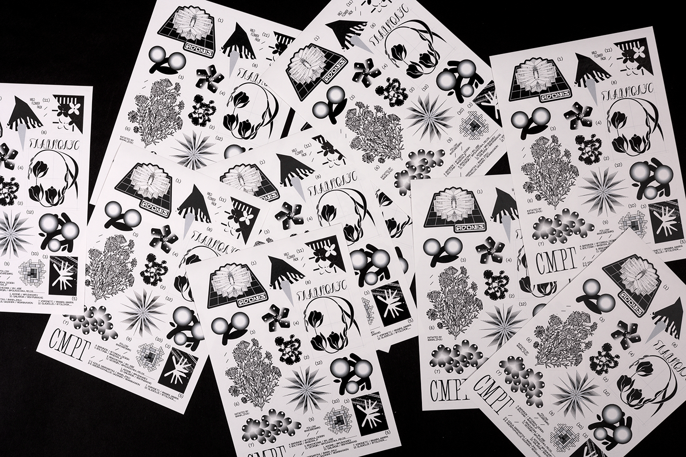 floral Flowers stickers