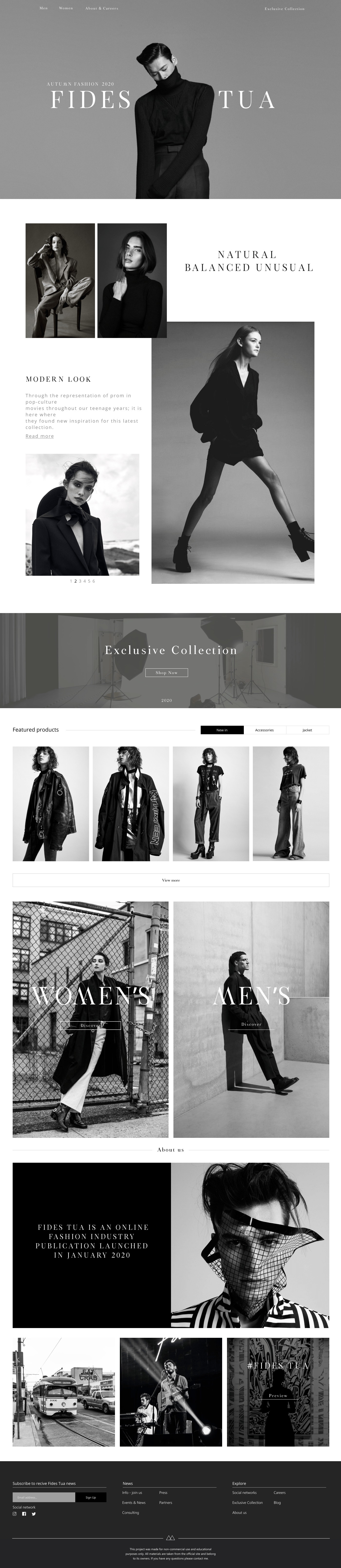 brand clothes Fashion  minimal Minimalism shop store UI ux webdeisgn
