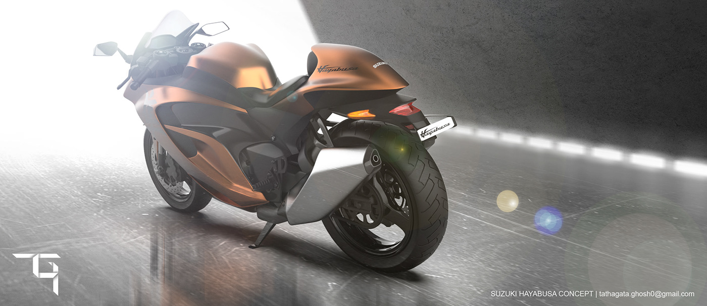 Suzuki hayabusa concept motorcycle design superbike concept design bike design motorcycle