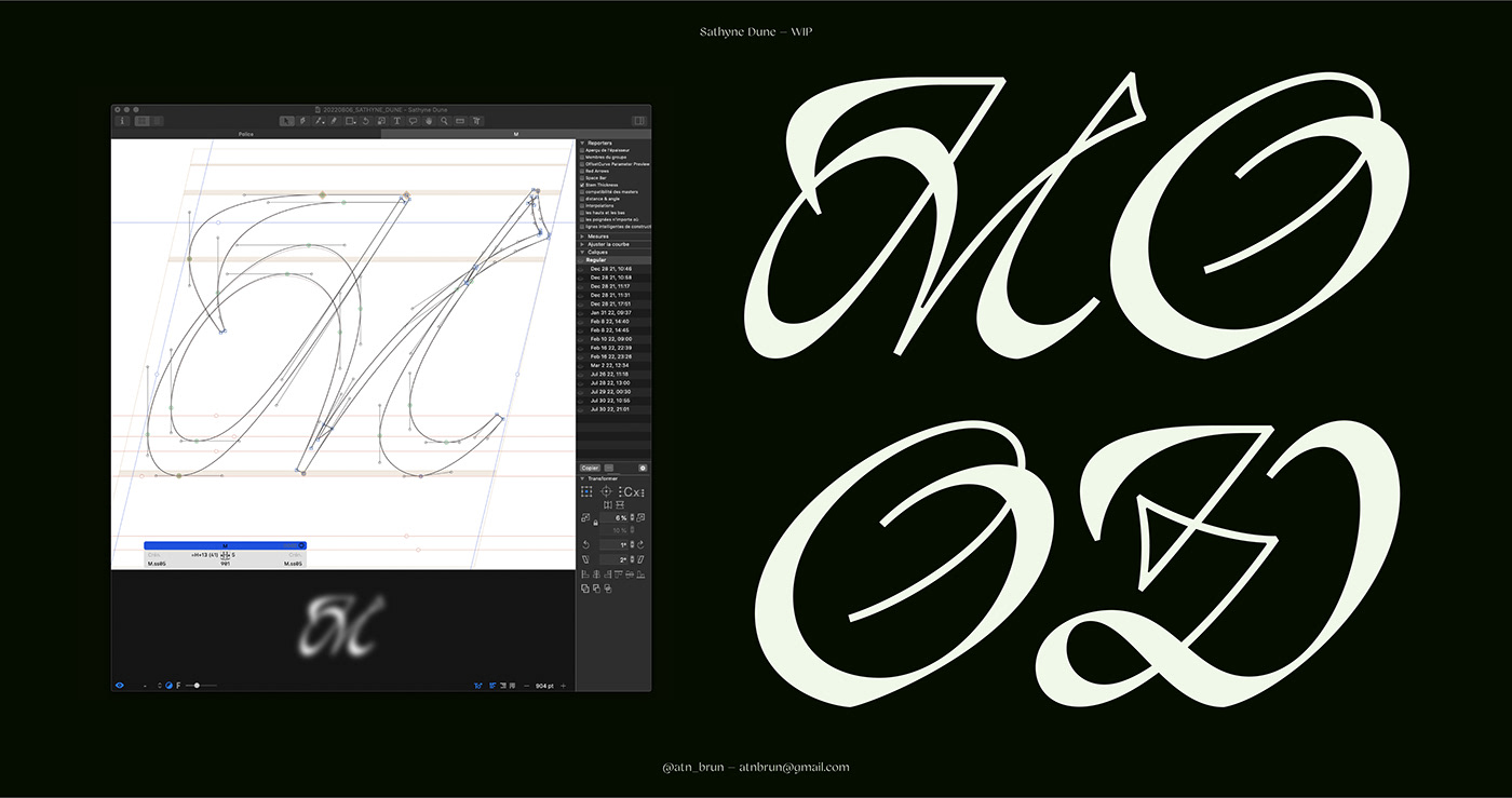 font graphic design  lettering type design Typeface Typographie typography   vinyl