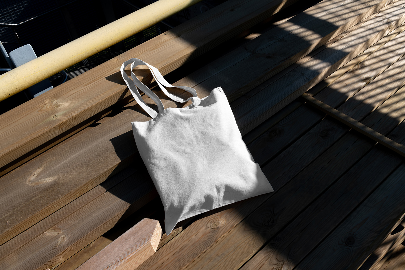Tote Bags Mockup psd branding  Outdoor