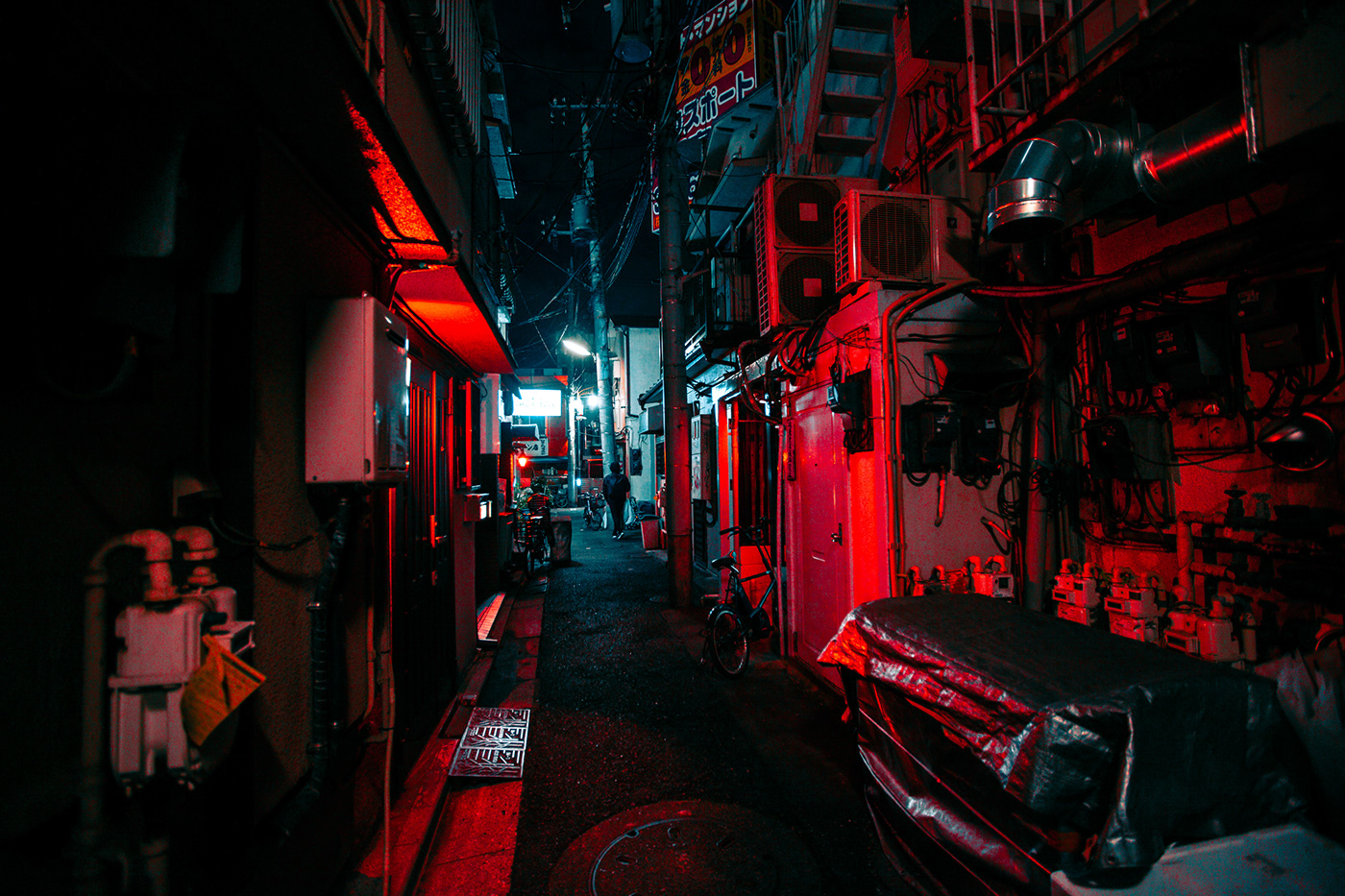 Art Director cinematic Cyberpunk explore JAPON lightroom night photography Photography  Street tokyo