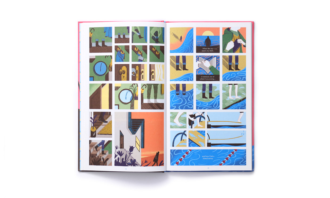 comic Zine  Graphic Novel ILLUSTRATION  colour pantone nobrow robert hunter 