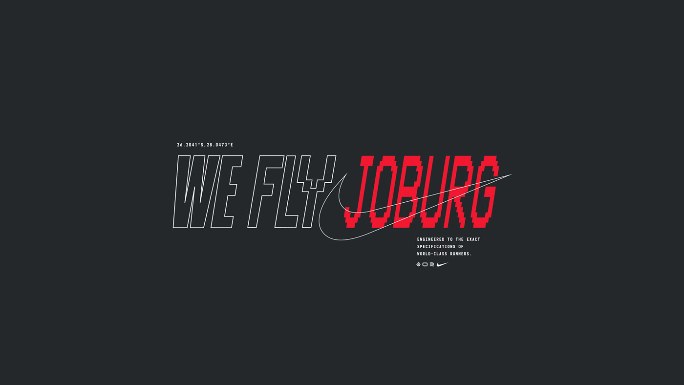 Nike south africa sports social media gif johannesburg digital design Joburg nike digital