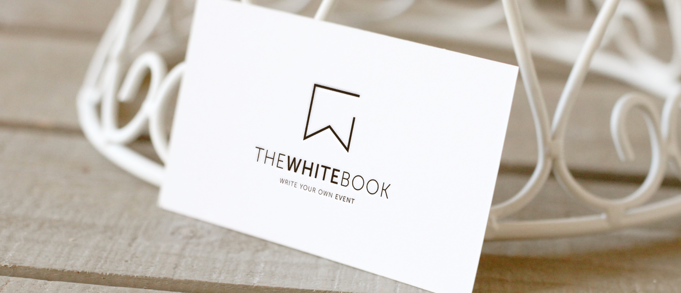 brand identity Event company White book wedding Birthday black minimal New York design photos organization Style