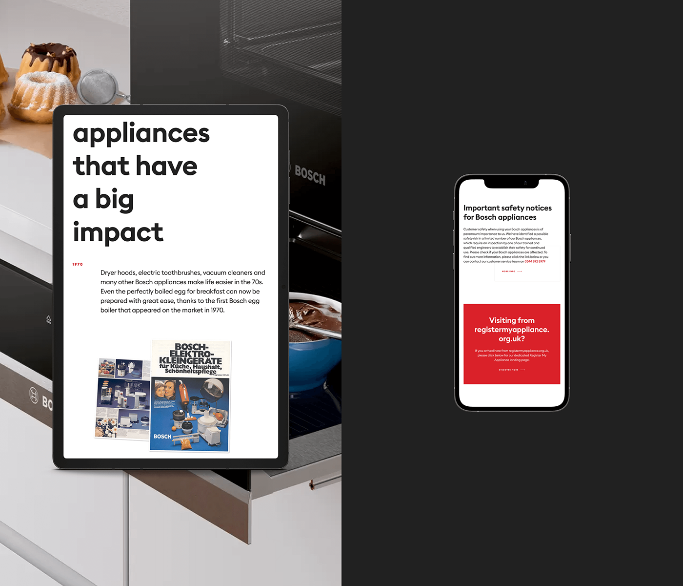 appliances corporate Experience home redesign UI/UX user interface uxdesign Webdesign Website