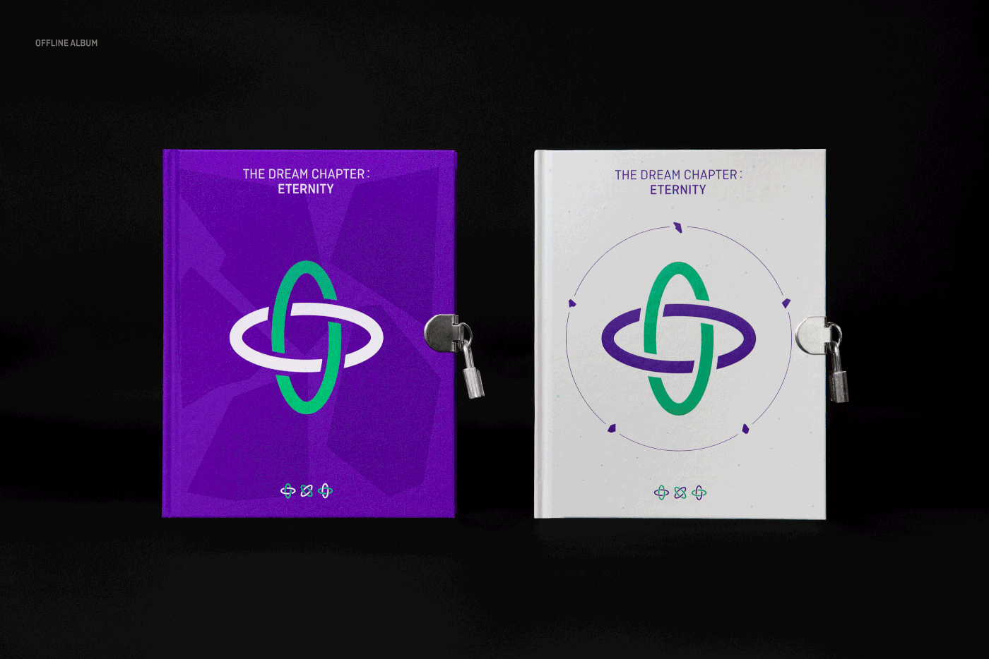 Album design BIGHIT branding  graphic Huskfox identity package TOMORROW X TOGETHER Txt 투모로우바이투게더