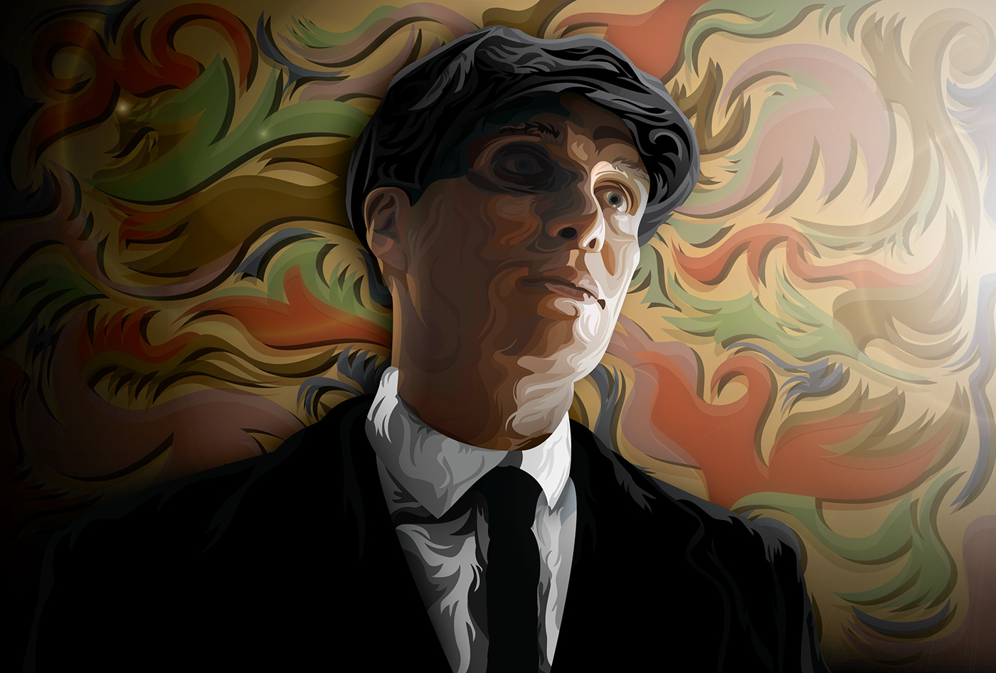 Peaky Blinders (Thomas Shelby) | Vector portrait