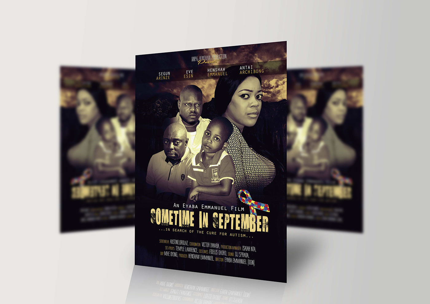 Sometime In September movie poster Poster Design print design 