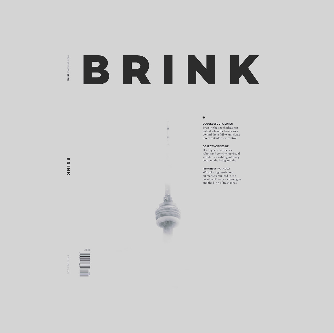 magazine editorial cover concept typography   logo black simple clean Toronto Canada print Photography 