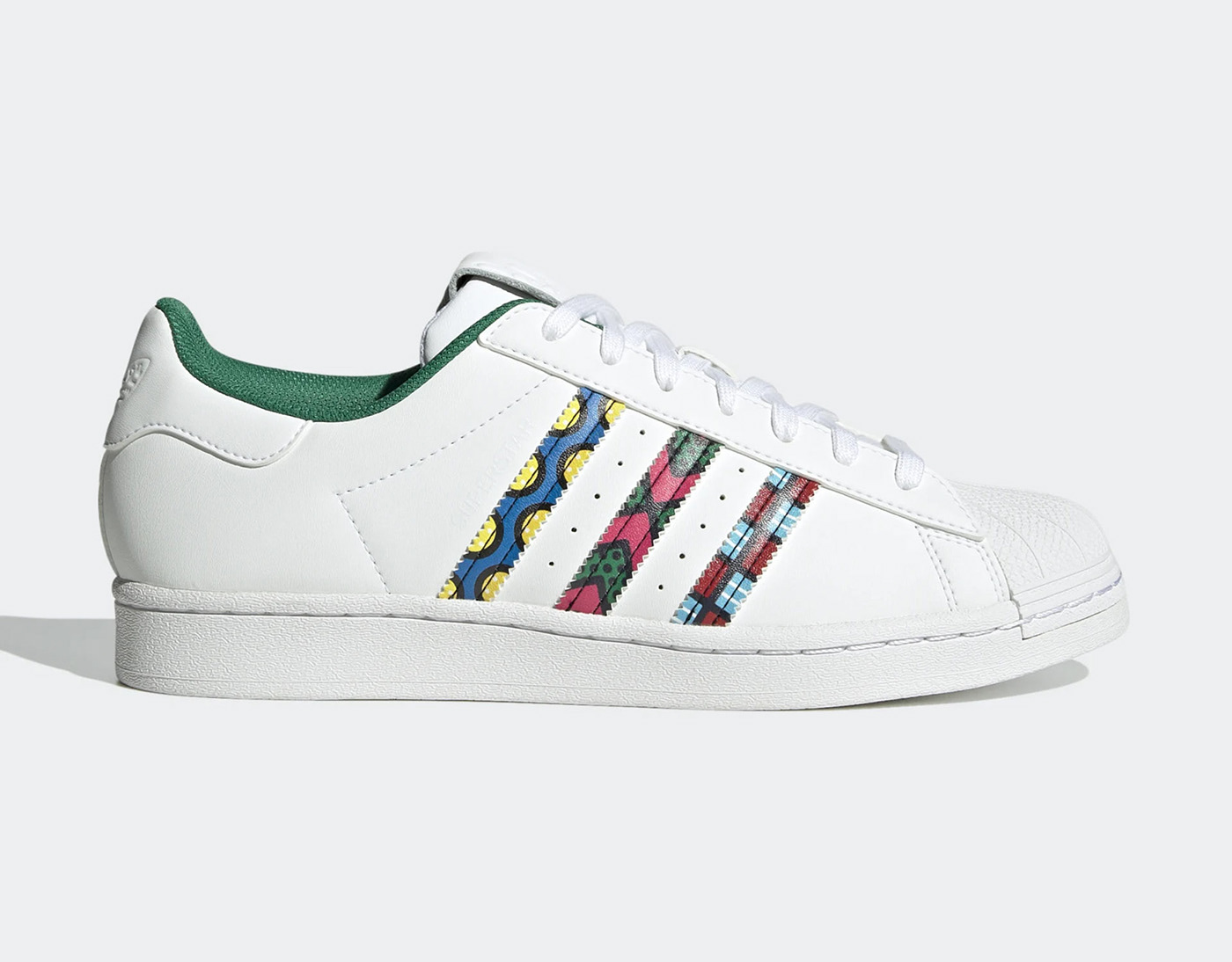 adidas Collaboration color colorful Fashion  pattern shoes trainers