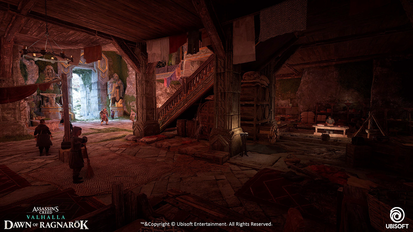 AAA adventure architecture Assassin's Creed environment game real time ubisoft valhalla viking
