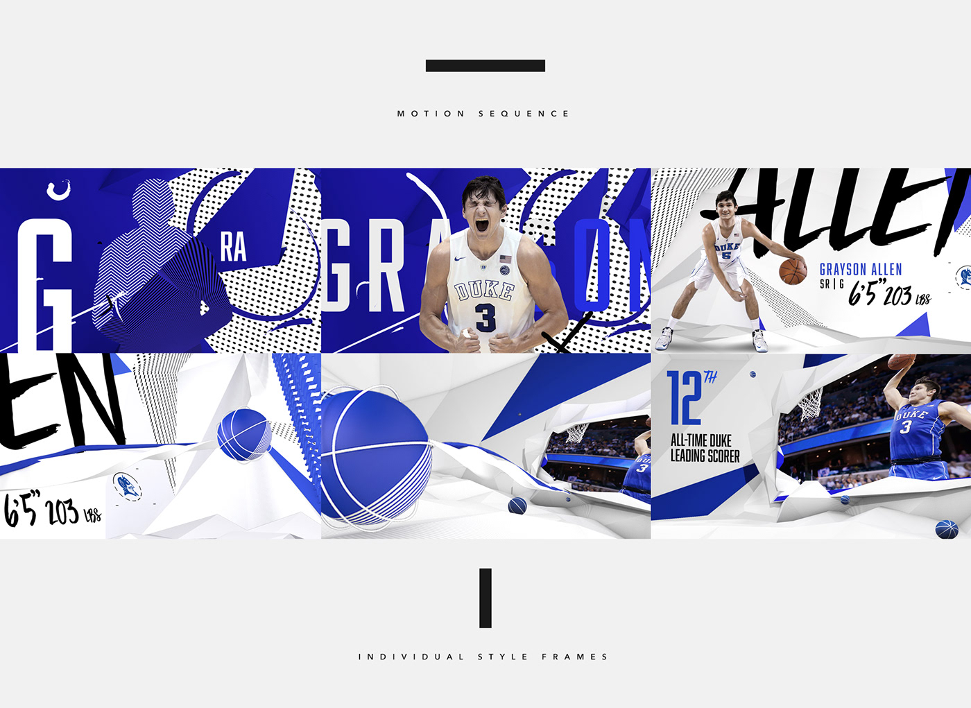 sports package Rebrand sports basketball ESPN motion graphics  motion design styleframe