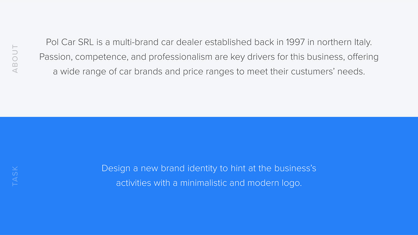 brand identity car dealer logo RESTYLING