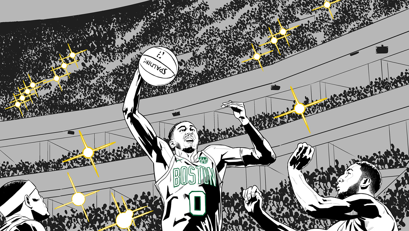 NBA basketball tv animated spot Digital Art  sport