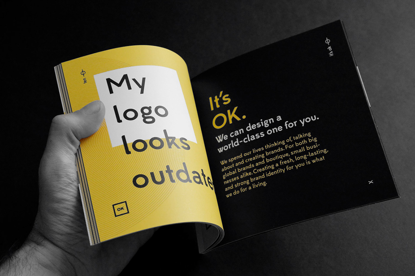 book Booklet Self Promotion branding  brand print portfolio Los Angeles logo Startup