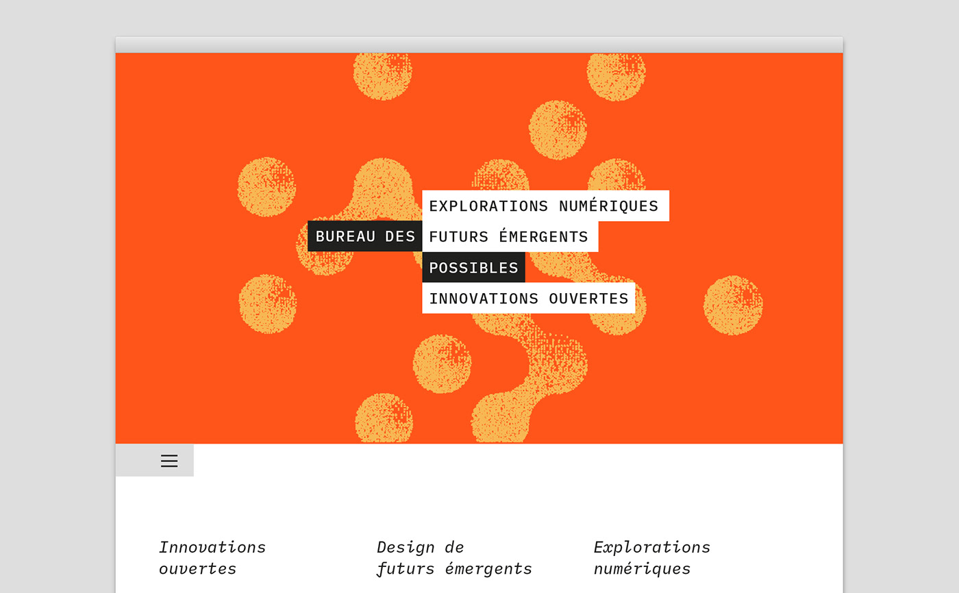Collective  creative code dot Dynamic generative Generator Innovative logo orange yellow