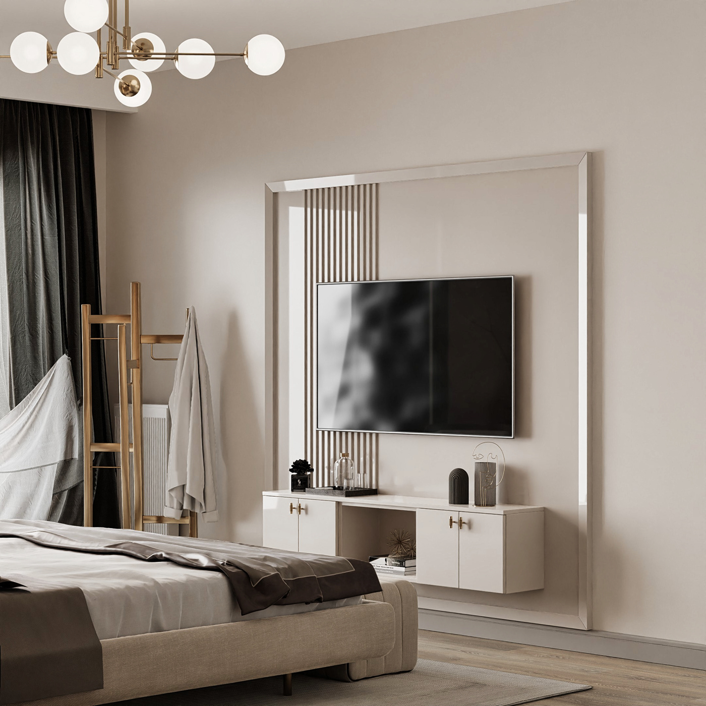 interior design  architecture Render 3D modern visualization archviz design bedroom Interior
