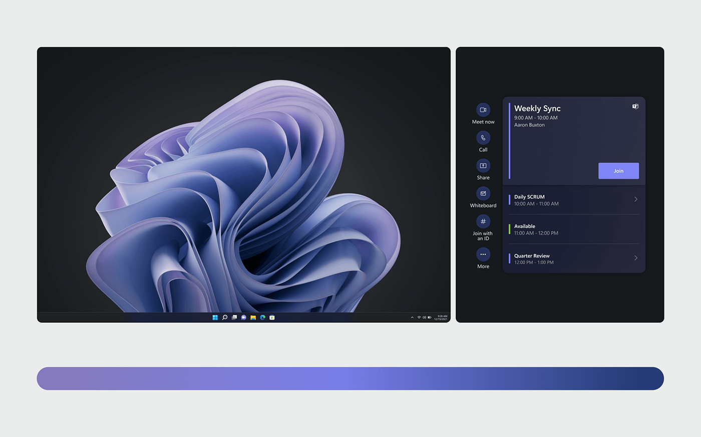 Microsoft UI/UX design brand identity windows wallpaper 3D visual identity product design  Render