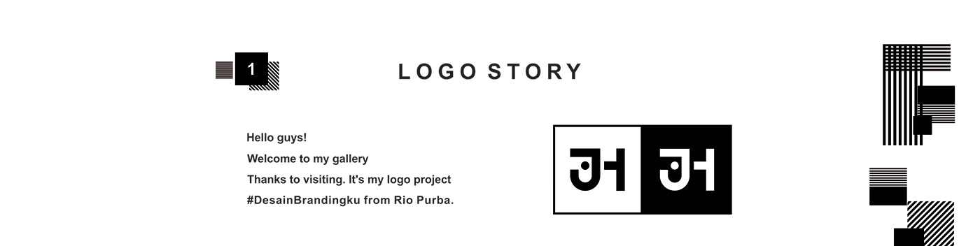 logo branding  branding Logo logo personal DesainBrandingKu Riopurba jandi hudhowo rio purba Desain Branding Ku logo inspiration